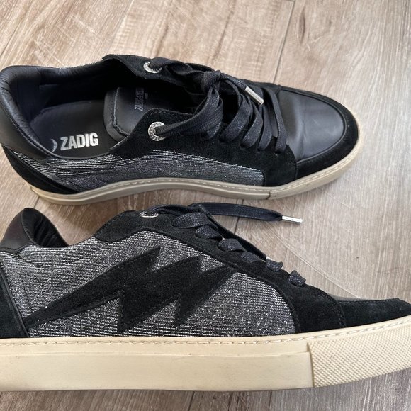 Zadig & Voltaire Sneakers, size 10 - like new! - Picture 1 of 3